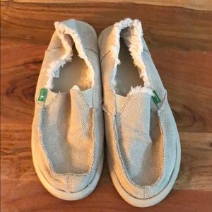 Fur Lined Canvas Sanuks